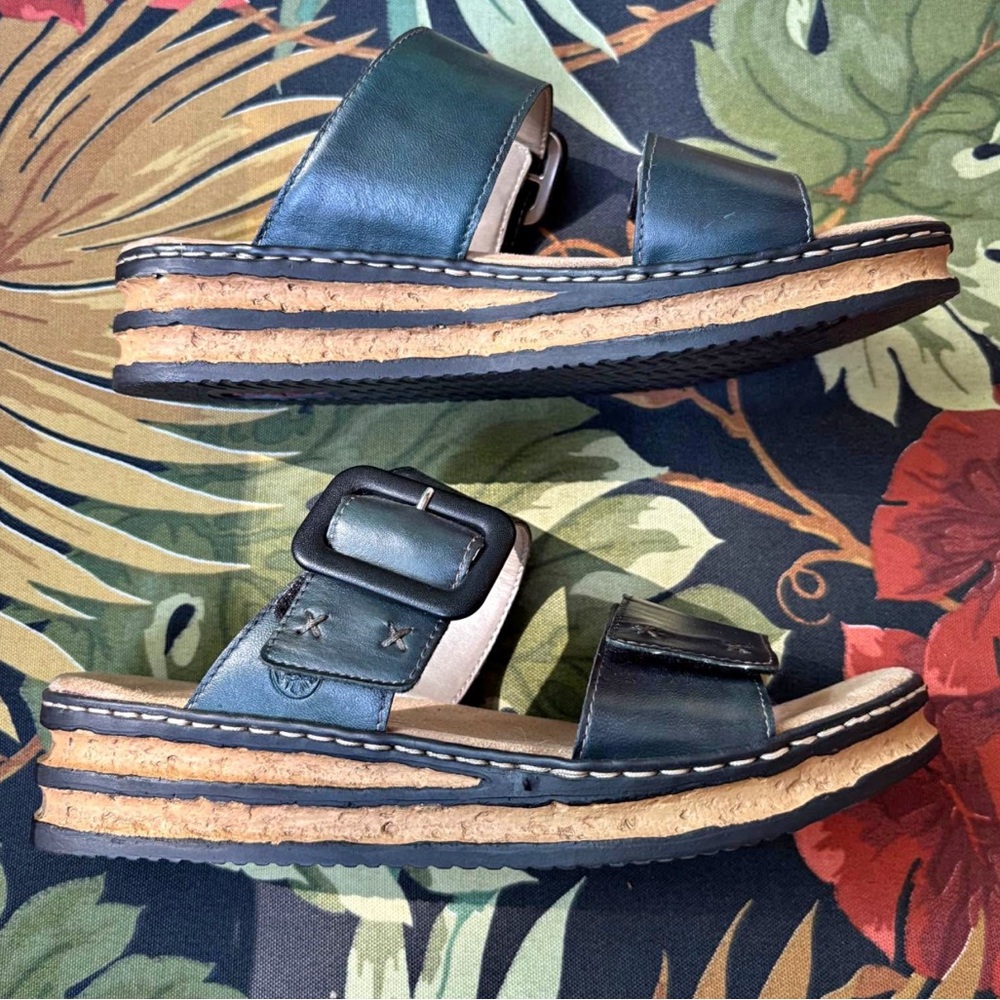 RIEKER | Women's Wedge Sandals size 39 - Picture 1 of 6